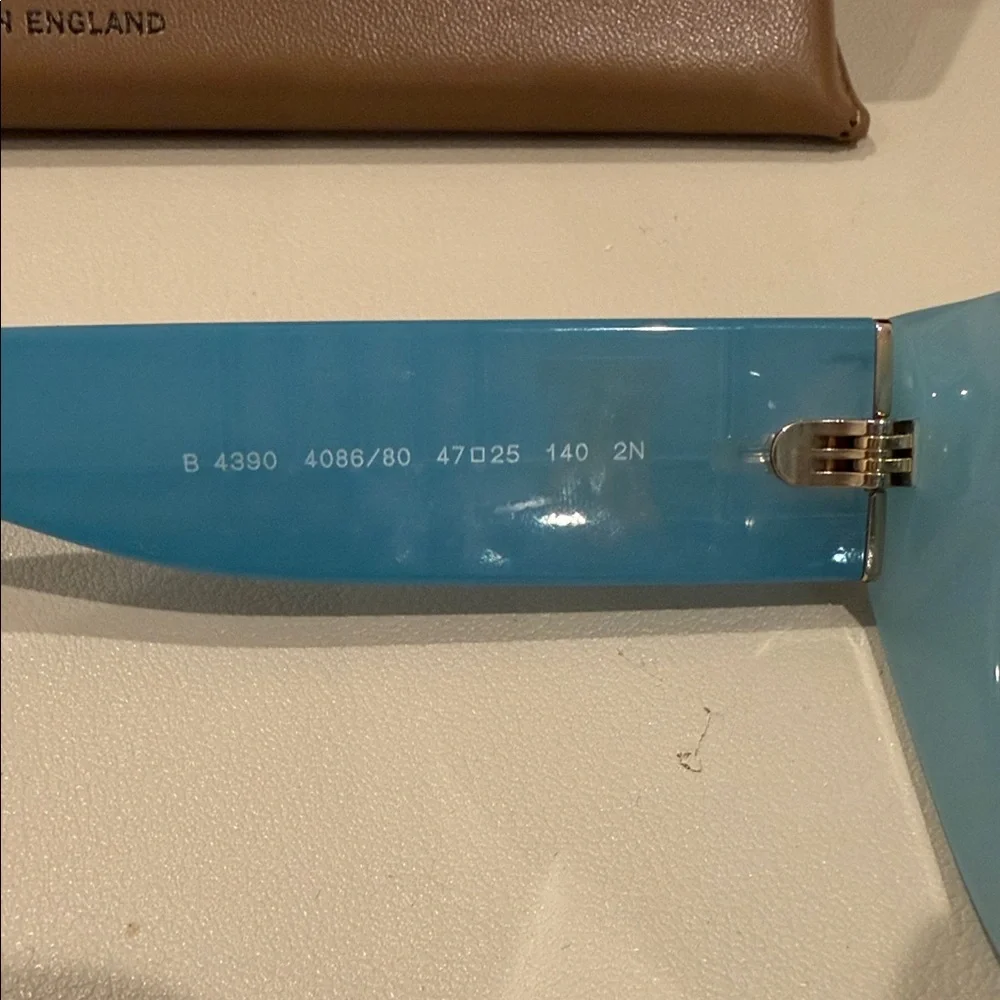 Burberry Light Blue Women's Sunglasses - Picture 6 of 6